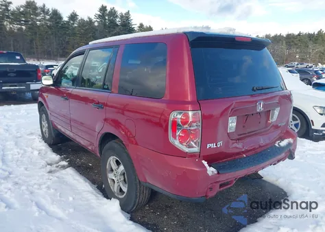2006 Honda Pilot Lx from USA, damaged, VIN 5FNYF18166B025323